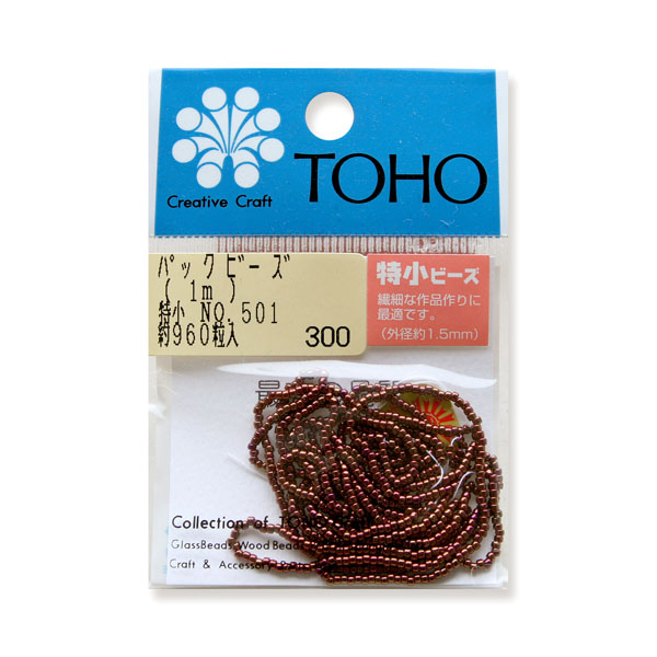 SSB-501-PC TOHO 糸通しビーズ特小 NO.501 高級玉虫 約960粒 (袋)