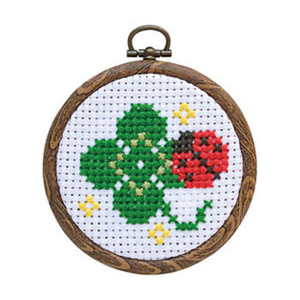 [Order upon demand, not returnable]CSK7766 "Manmaru Frame" cross-stitch kit (pcs)