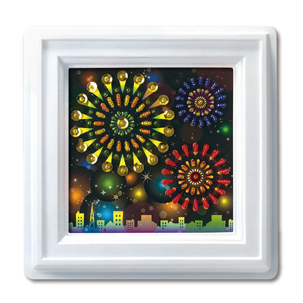 [Order upon demand, not returnable]TOH-G417 Beads Crafting  Mini Push, glittering fireworks (pack)