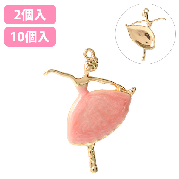 A22-60 EPO Charm Ballet W29×H37mm gold (袋)