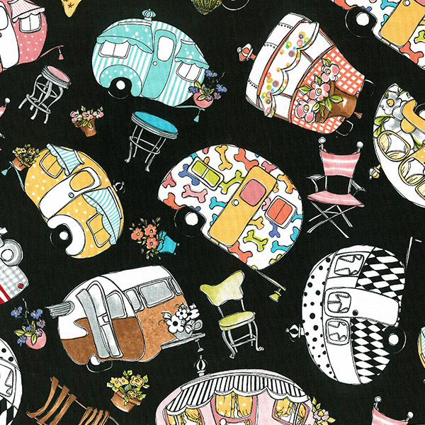 LORA692-212 LORAlie Designs US Print Fabric 1m(m)
