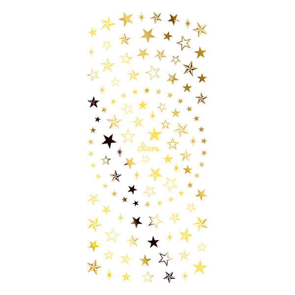 【お取り寄せ・返品不可】SG-STR-302 Star ゴールド ネイルシール (枚)