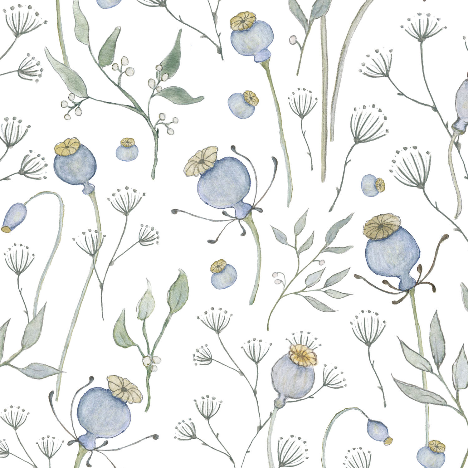 ACU3523-736-50CM acufactum Printed-fanric"", Width approx.150cm 50cm/unit (cm)