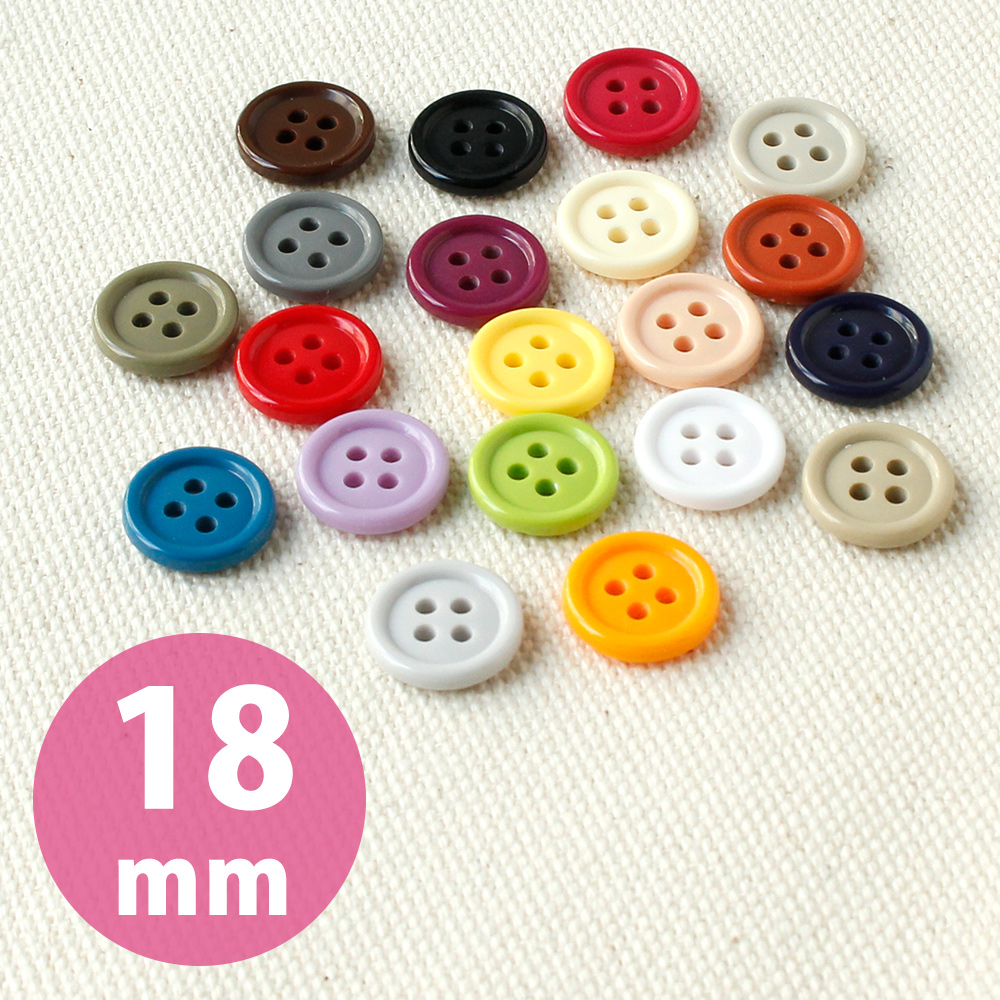 CG1700-18 Color Button φ 18 mm 6 pcs (pkg)