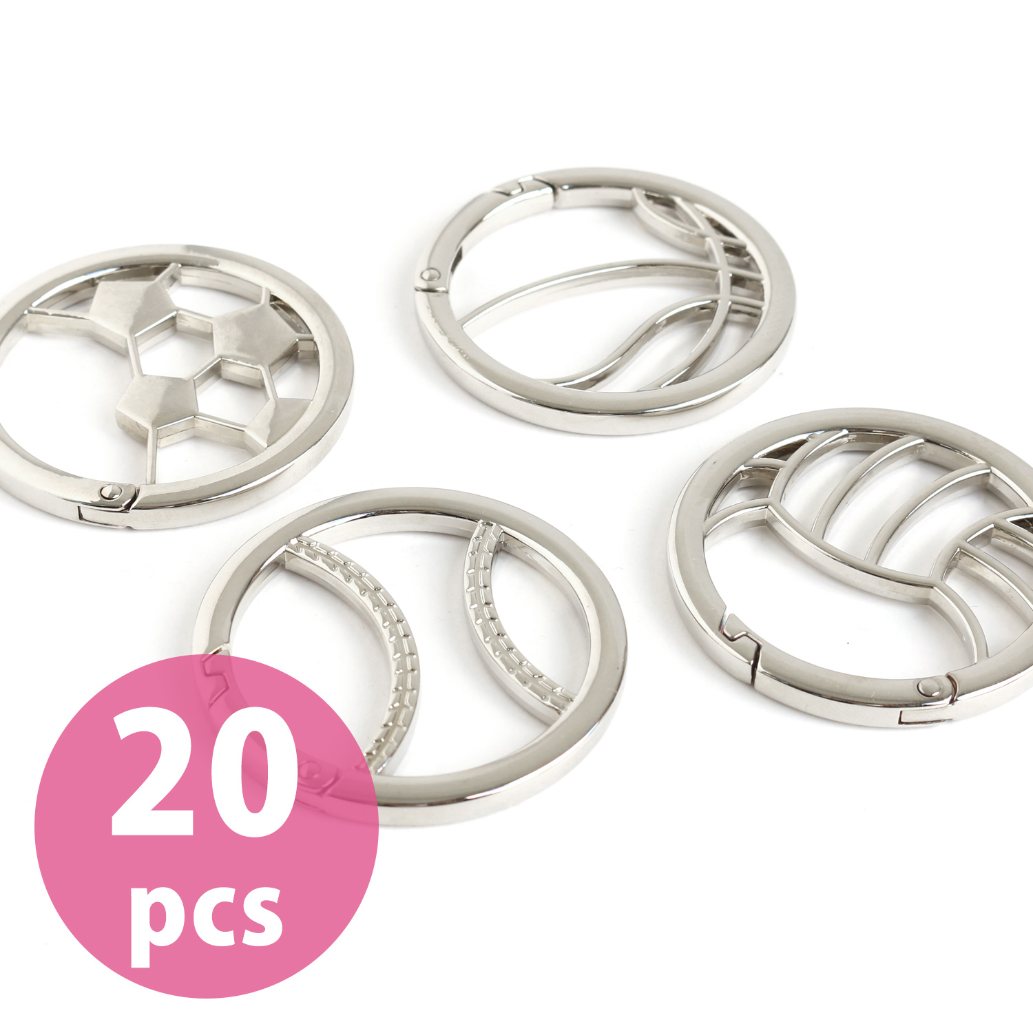 CK5-1～4-20SET Carabiner Sports ball, 20pcs/pack (pack)