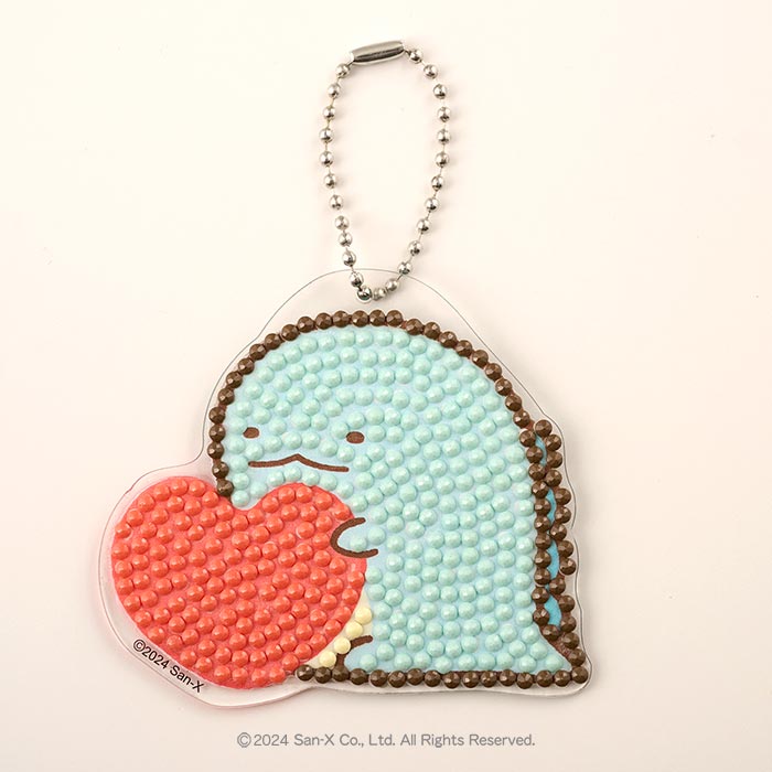 DFKH-SK001 Diamond Painting, Sumikkogurashi, key ring, beads kit (pack)