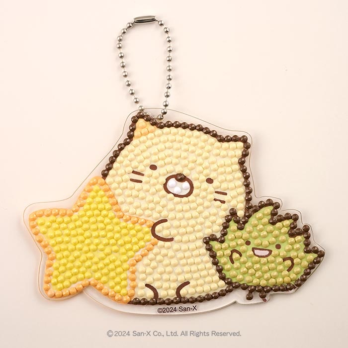 DFKH-SK006 Diamond Painting, Sumikkogurashi, key ring, beads kit (pack)