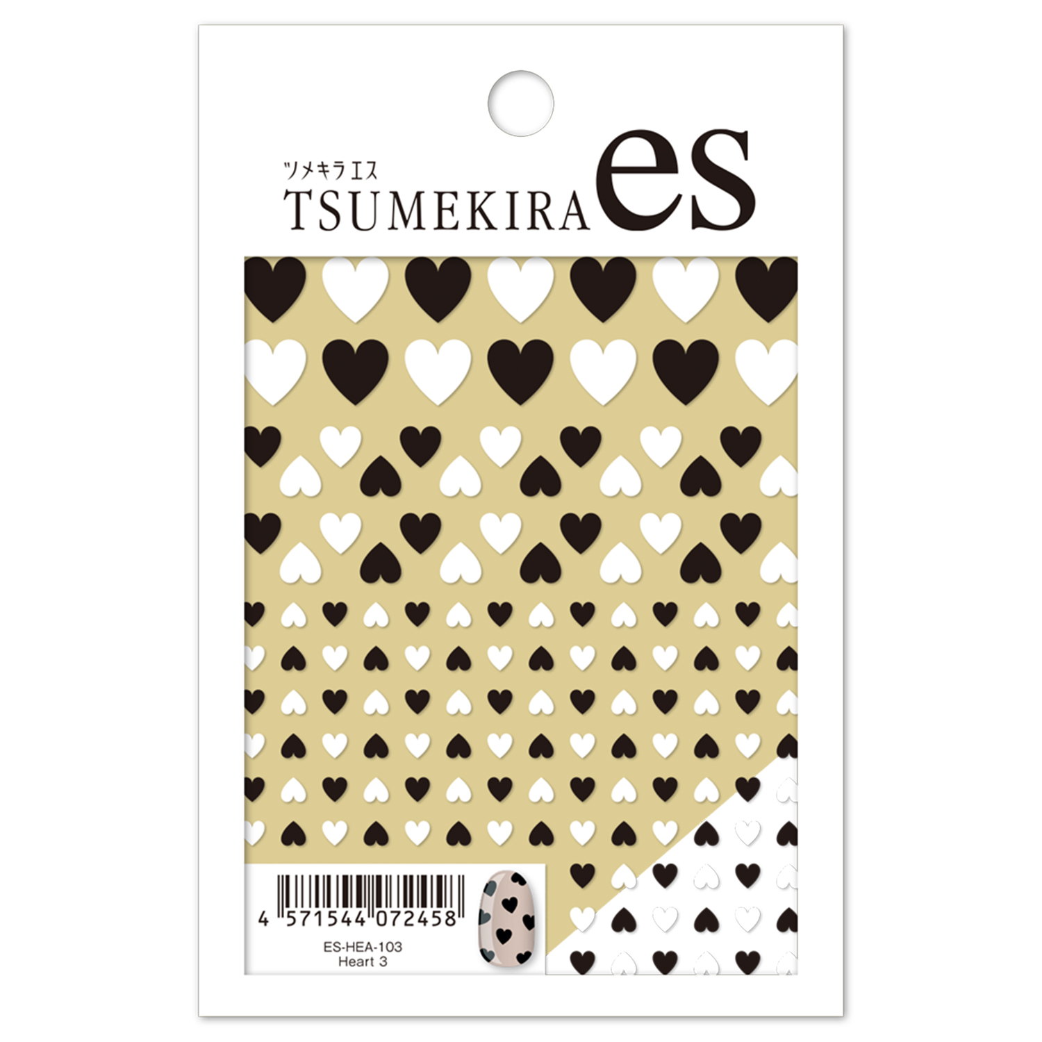 【お取り寄せ・返品不可】ES-HEA-103 「ツメキラ」 【ｅｓ】 Ｈｅａｒｔ 3 (枚)