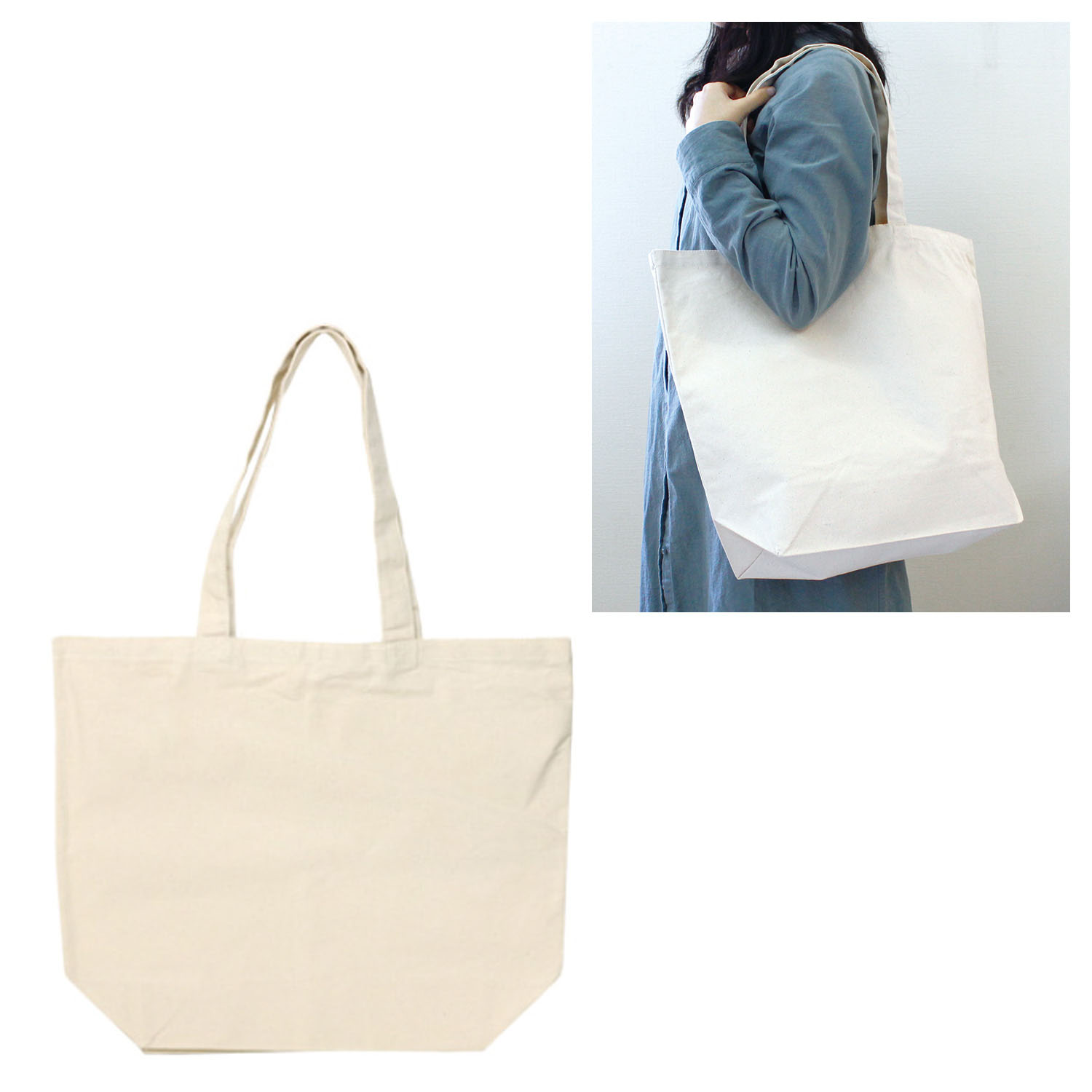 ES311 Canvas Tote Bag L (pcs)