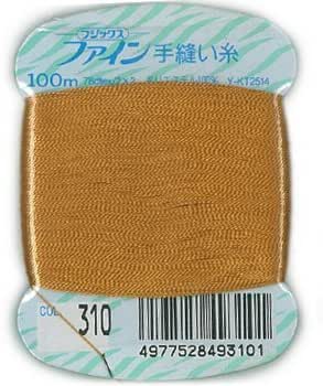 FK49-310 ファイン　手縫いカード糸　40番100m巻　(個)