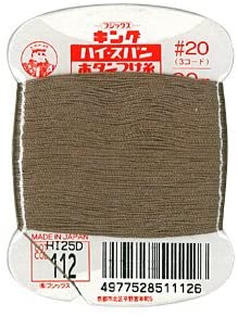 FK51-112 ハイスパンボタンつけ糸 #20 30m巻 (枚)