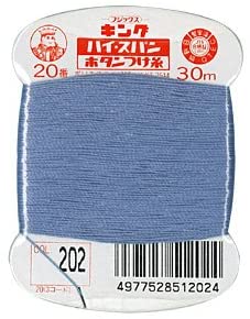 FK51-202 ハイスパンボタンつけ糸 #20 30m巻 (枚)