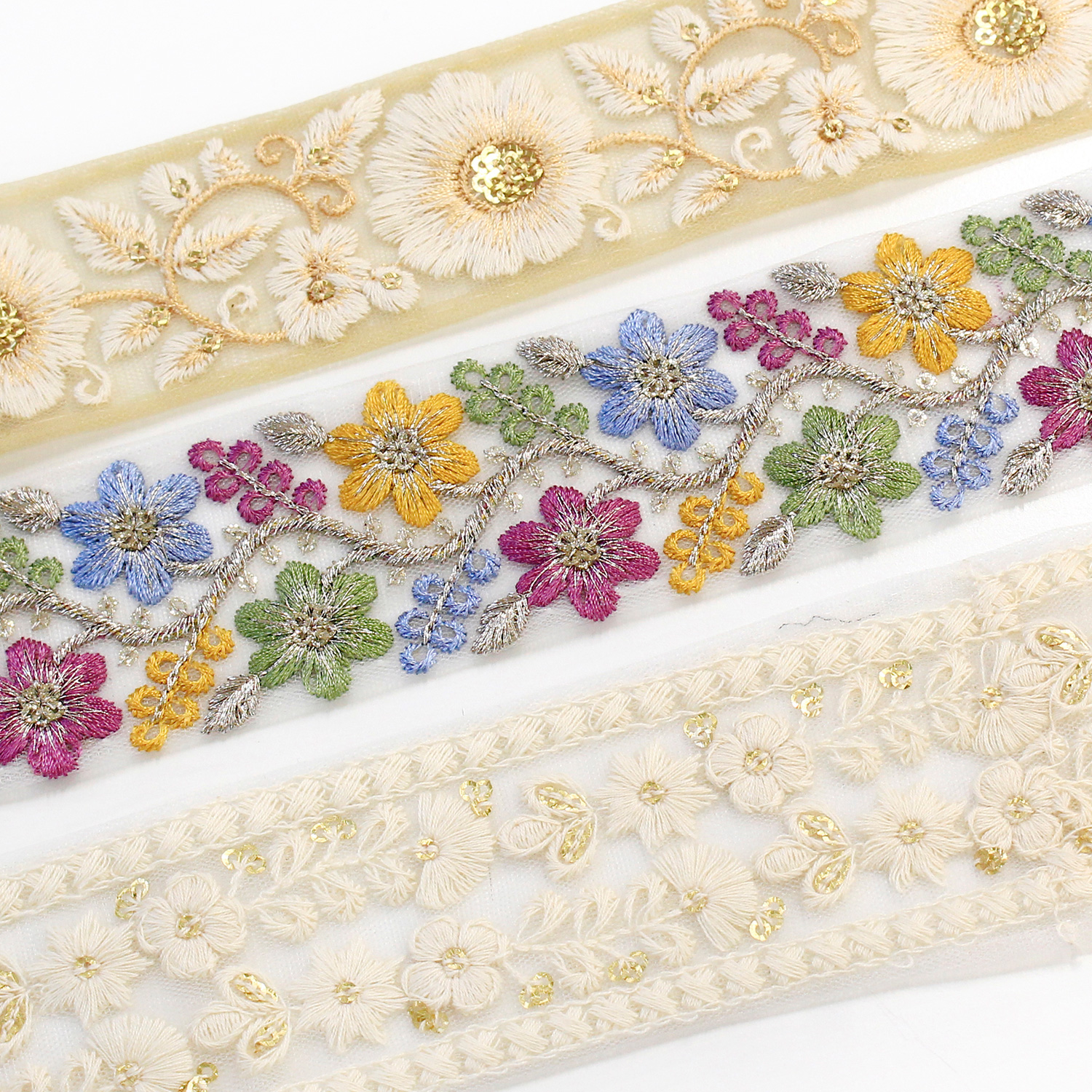 インド刺繍リボン「手芸材料の卸売りサイトChuko Online」