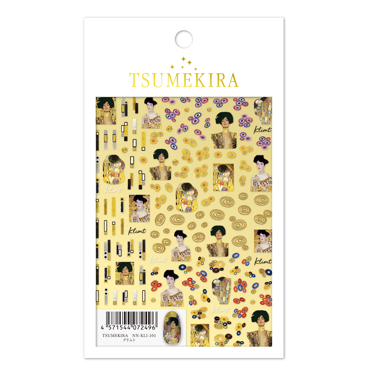【お取り寄せ・返品不可】NN-KLI-101 TSUMEKIRA「ツメキラ」 クリムト (枚)