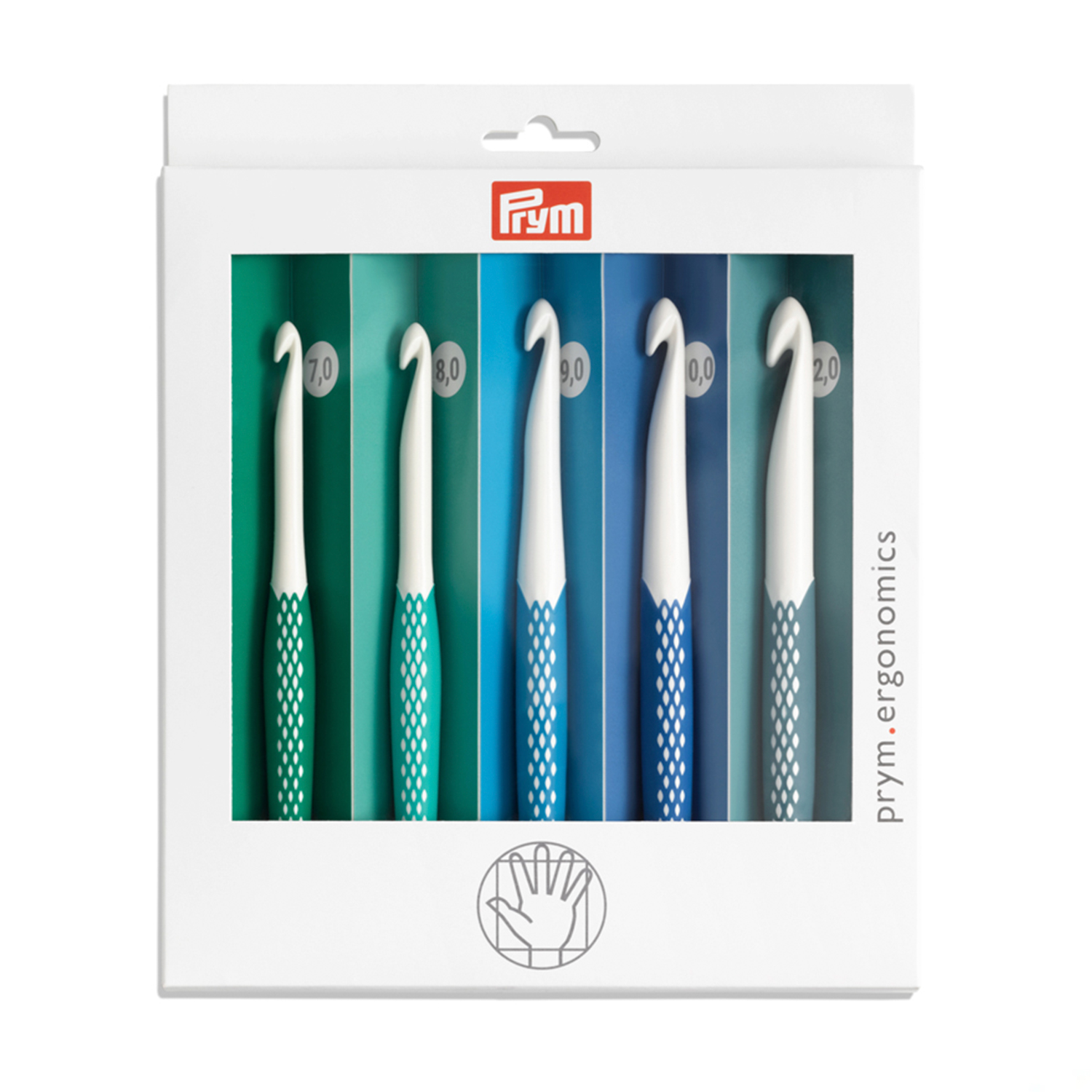 PRM218441 Prym ergonomics Wool Crochet Hook Set (set)