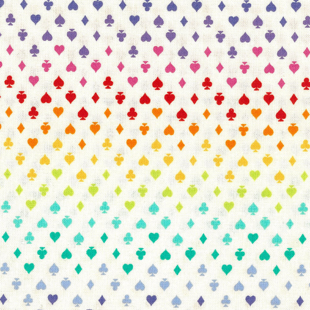 Pwtp168 Wonder トランプ レインボー 白地 Freespirit Fabrics フリースピリット Tula Pink チュラ ピンク Usaプリント 巾約110cm 1m単位 M Chuko Online Pwtp168 Wonder トランプ レインボー 白地 Freespirit Fabrics フリースピリット Tula Pink チュラ ピンク Usaプリント 巾約110cm 1m単位 M Chuko Online