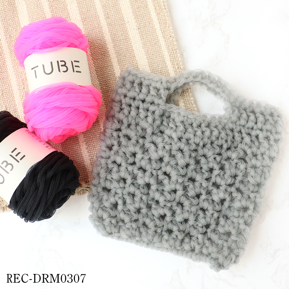 Rec Drm0307 Tubeで編むニットミニバッグ レシピ 枚 Chuko Online Rec Drm0307 Tubeで編むニットミニバッグ レシピ 枚 Chuko Online