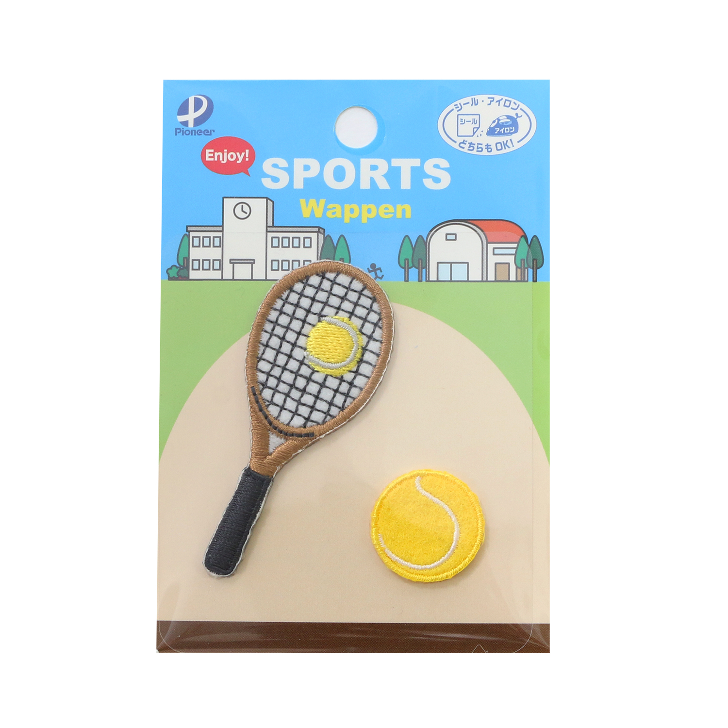RG450-25046 パイオニア　　スポーツワッペン　テニス（枚）