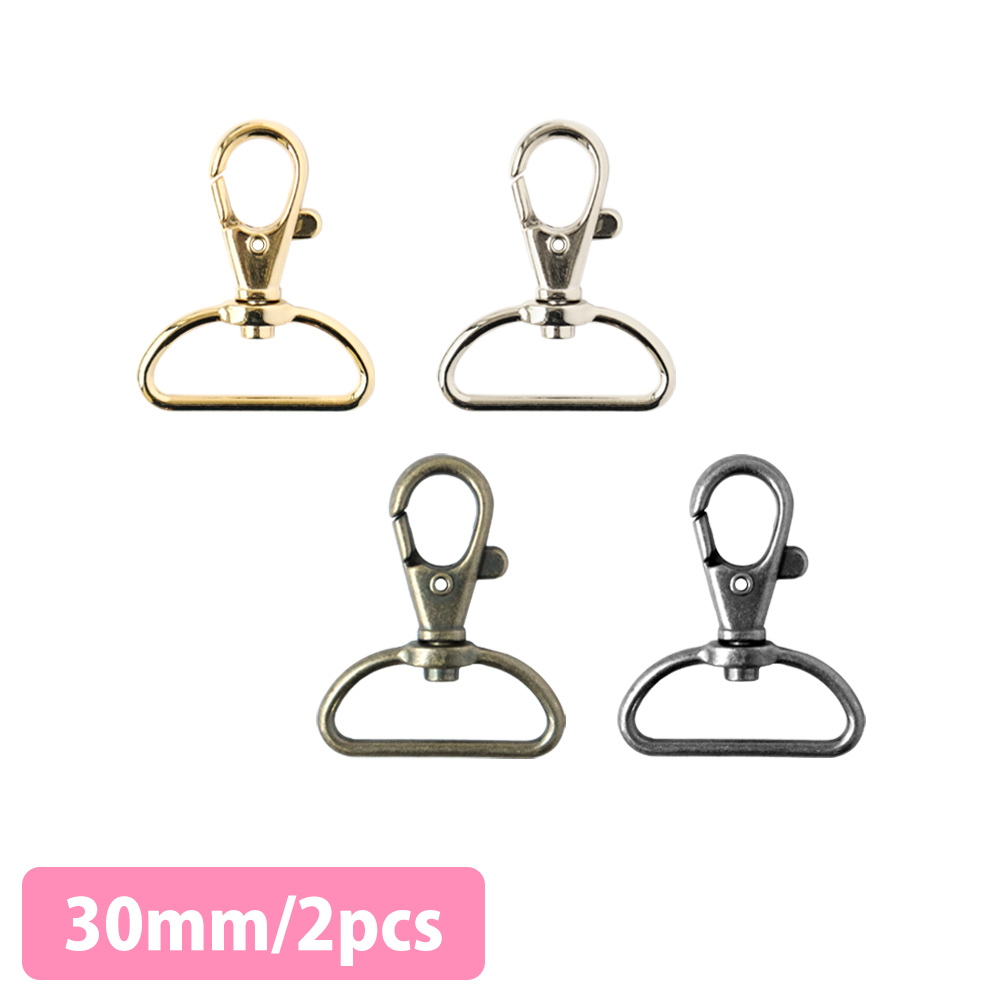 S27-605～608-2P Swivel Hooks Lobster Clasps 30mm 2pcs (pack)