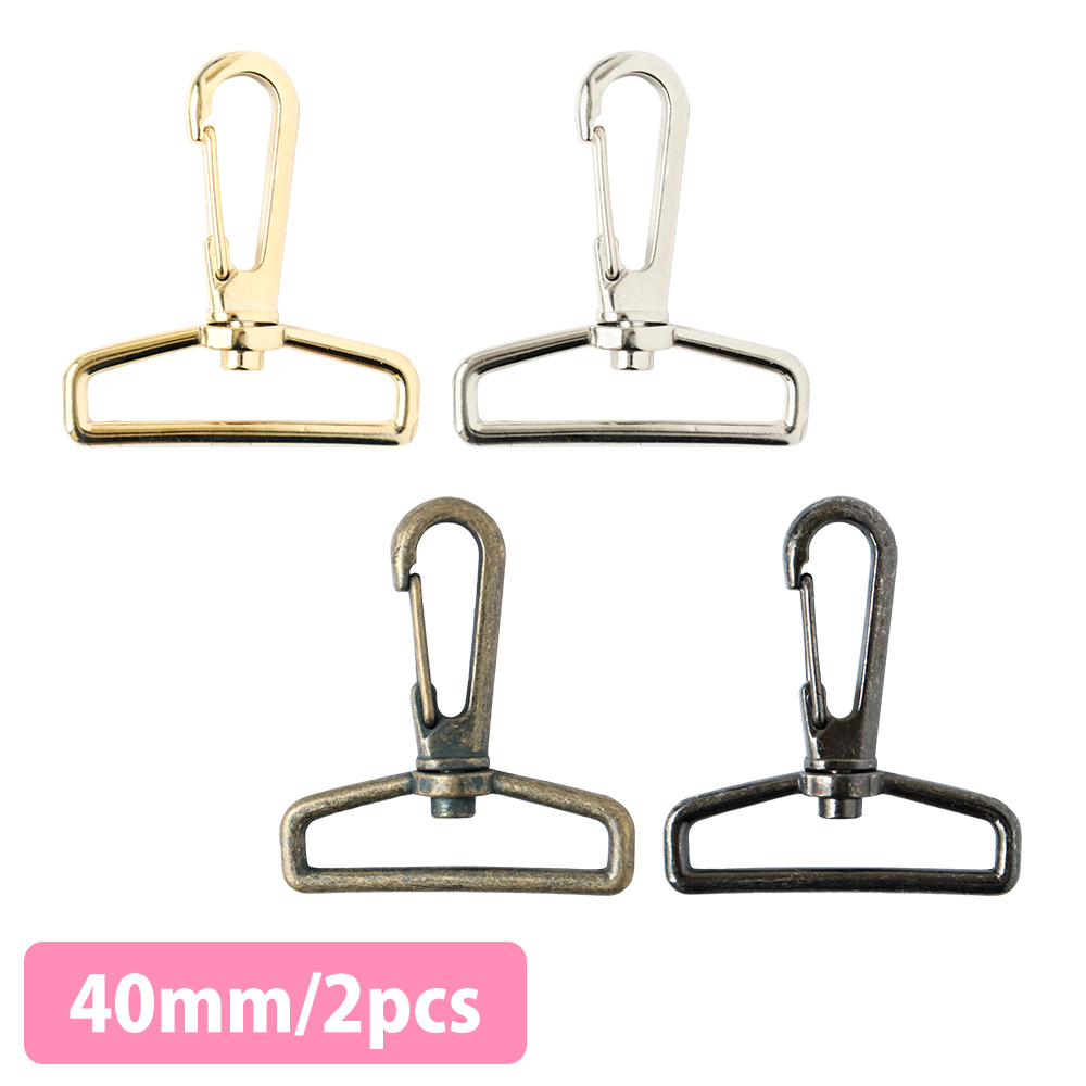 S27-609～612-2P Swivel Hooks Lobster Clasps 40mm 2pcs (pack)