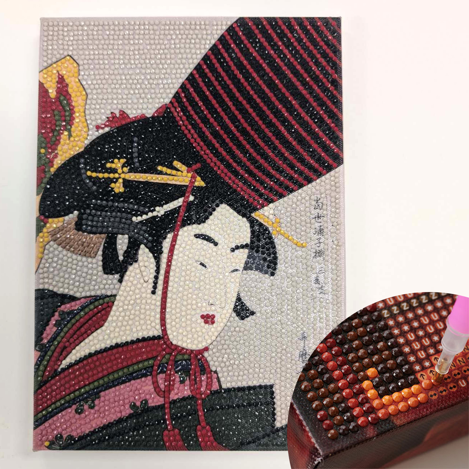 T10-4841 Diamond Painting, Ukiyo-e Collection, beads kit (pack)