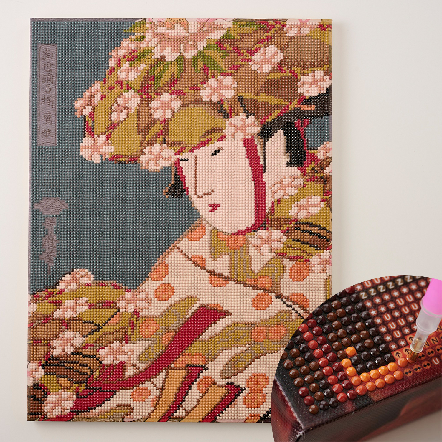 T10-4842 Diamond Painting, Ukiyo-e Collection, beads kit (pack)