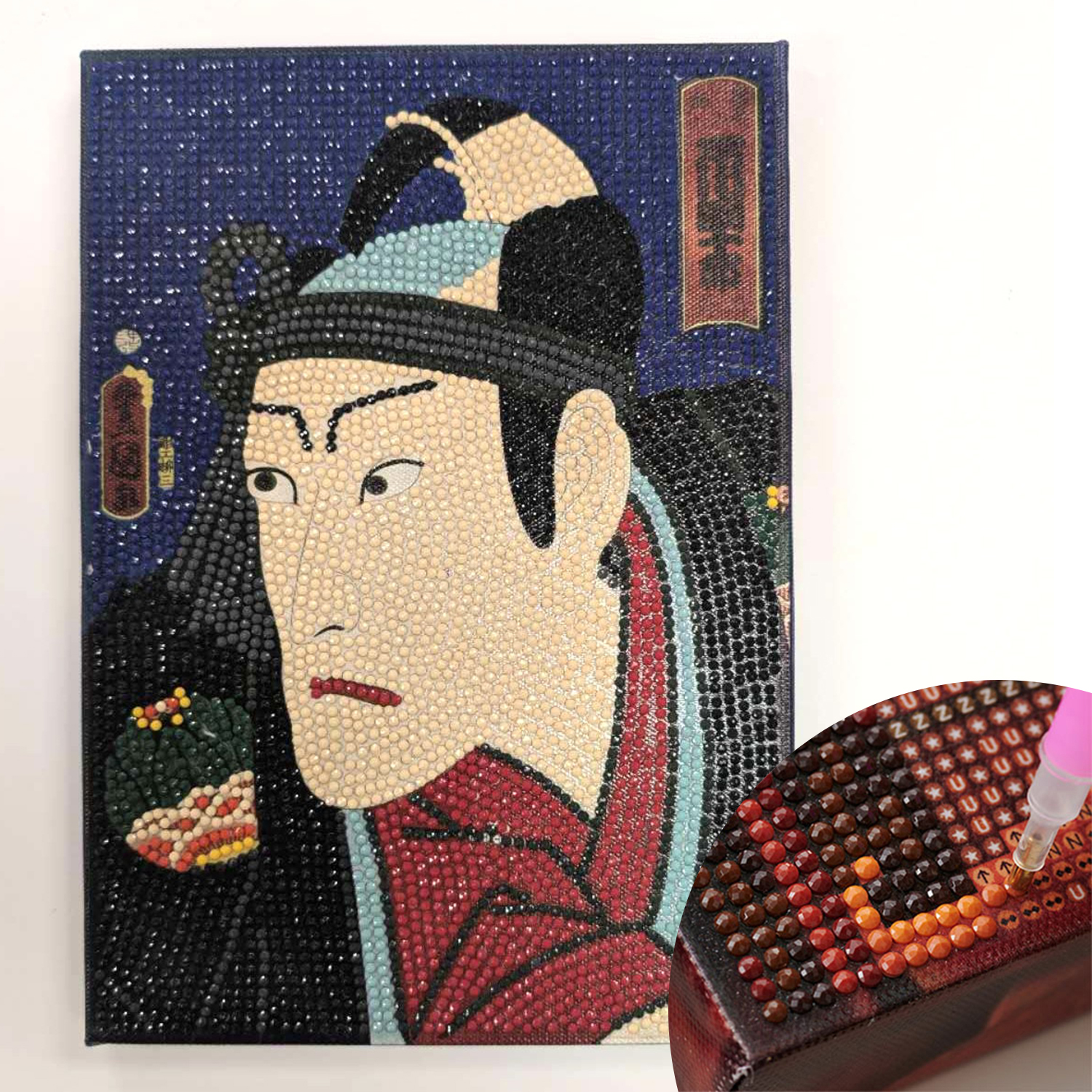 T10-4845 Diamond Painting, Ukiyo-e Collection, beads kit (pack)