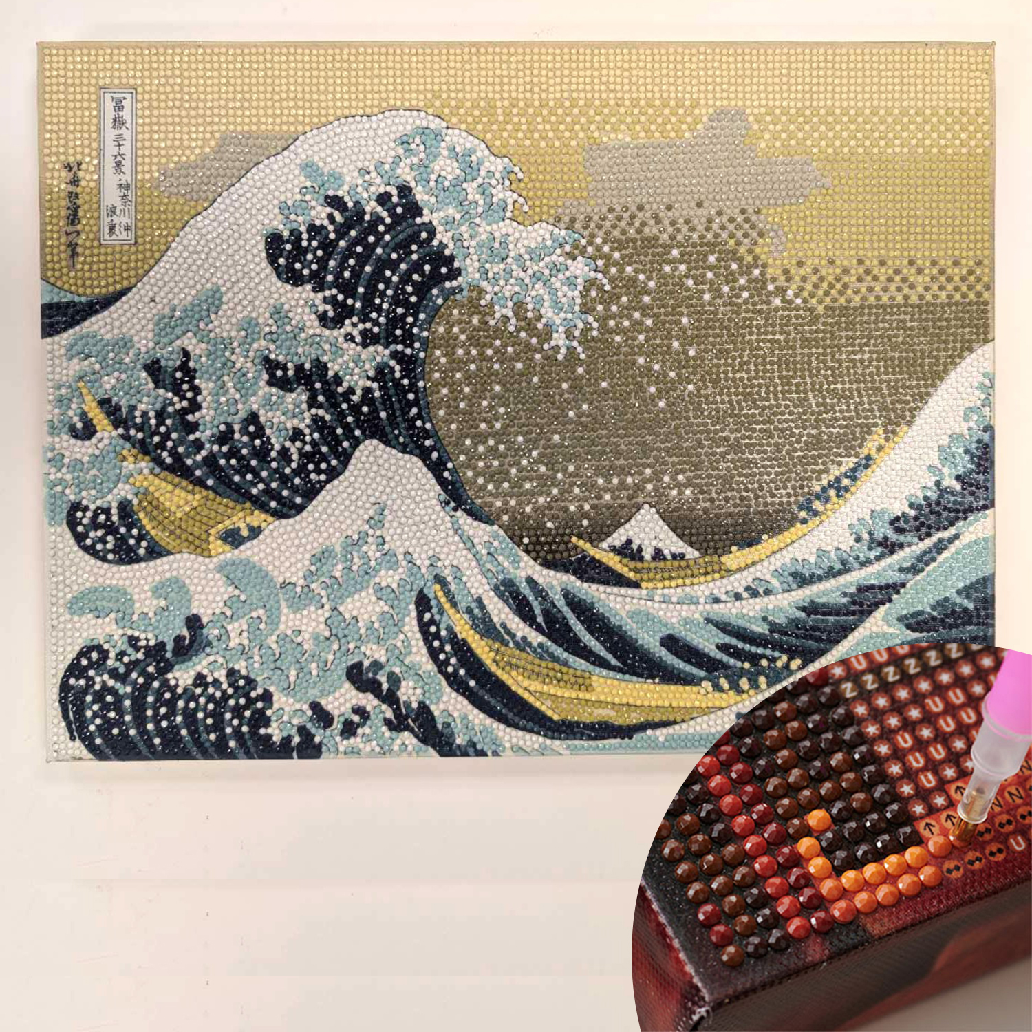 T10-4847 Diamond Painting, Ukiyo-e Collection, beads kit (pack)