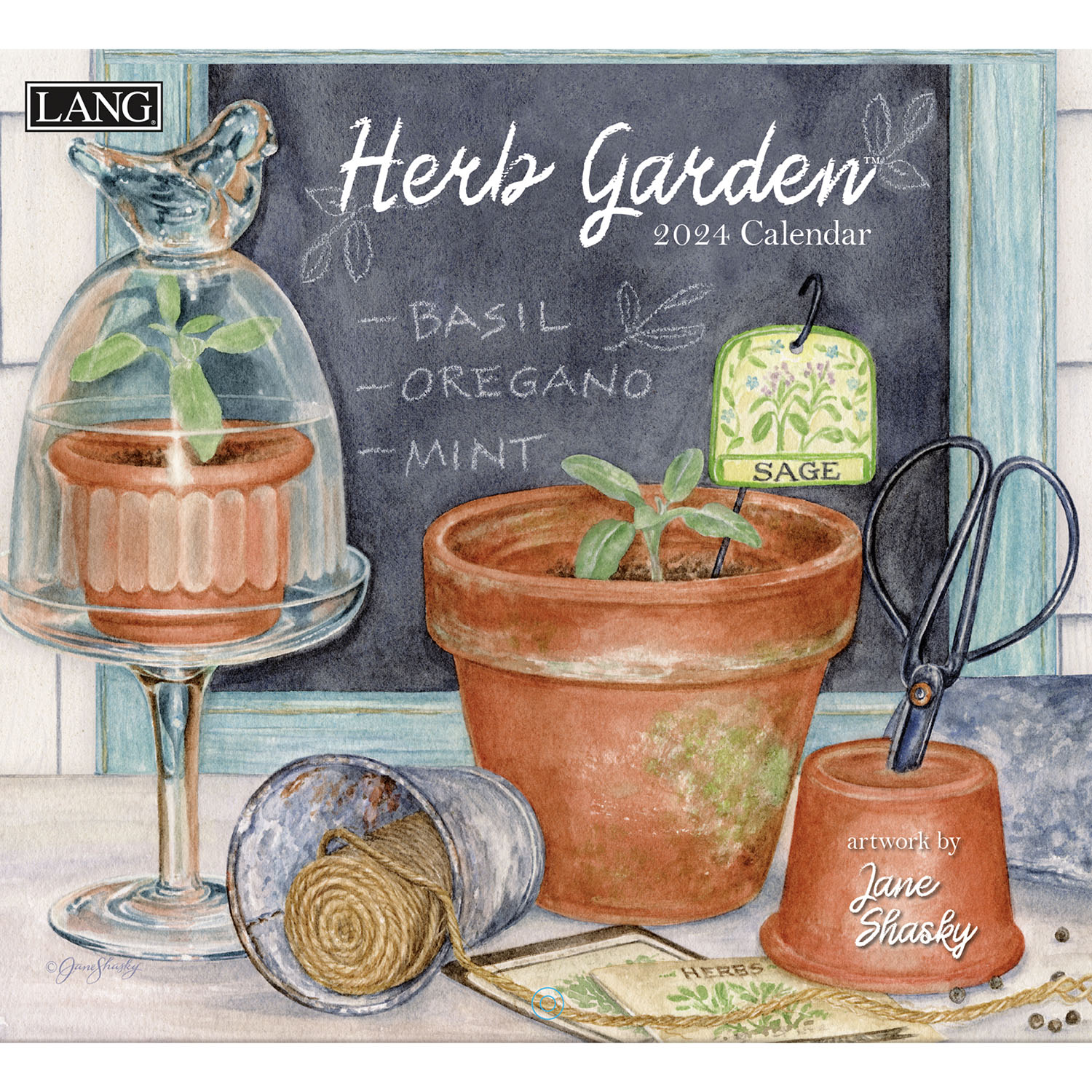 US563 2024年USAカレンダー HERB GARDEN (冊)