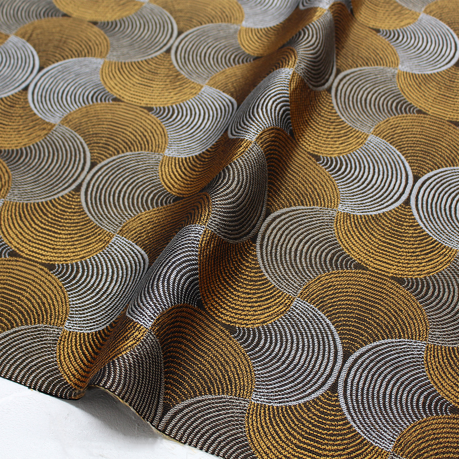 BAKAR-O-50 Jacquard SAFECO from france width 150cm 50cm/unit　(sheet)