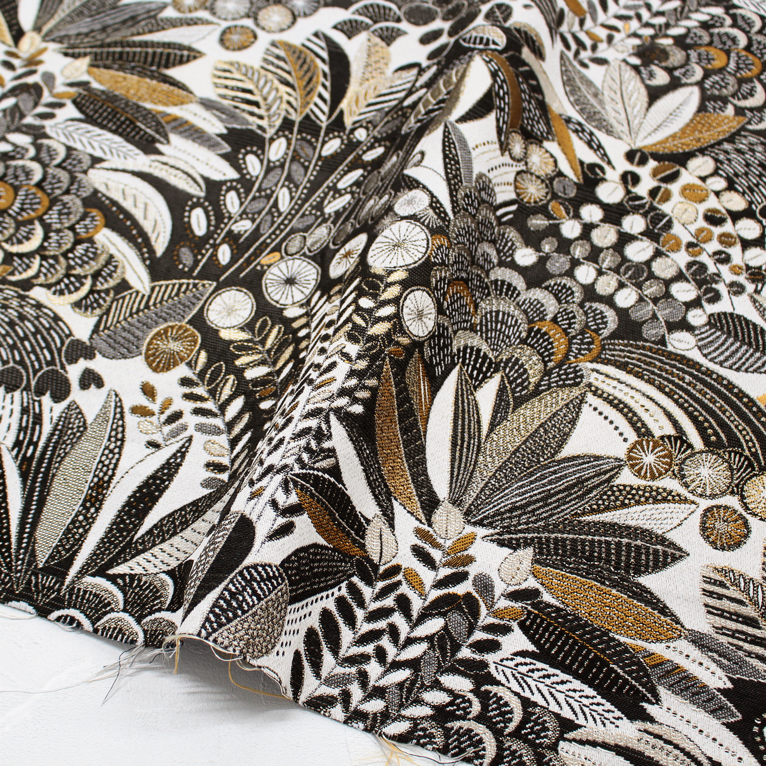 CLEOPATRE-G-50 Jacquard SAFECO from france width 150cm 50cm/unit　(sheet)