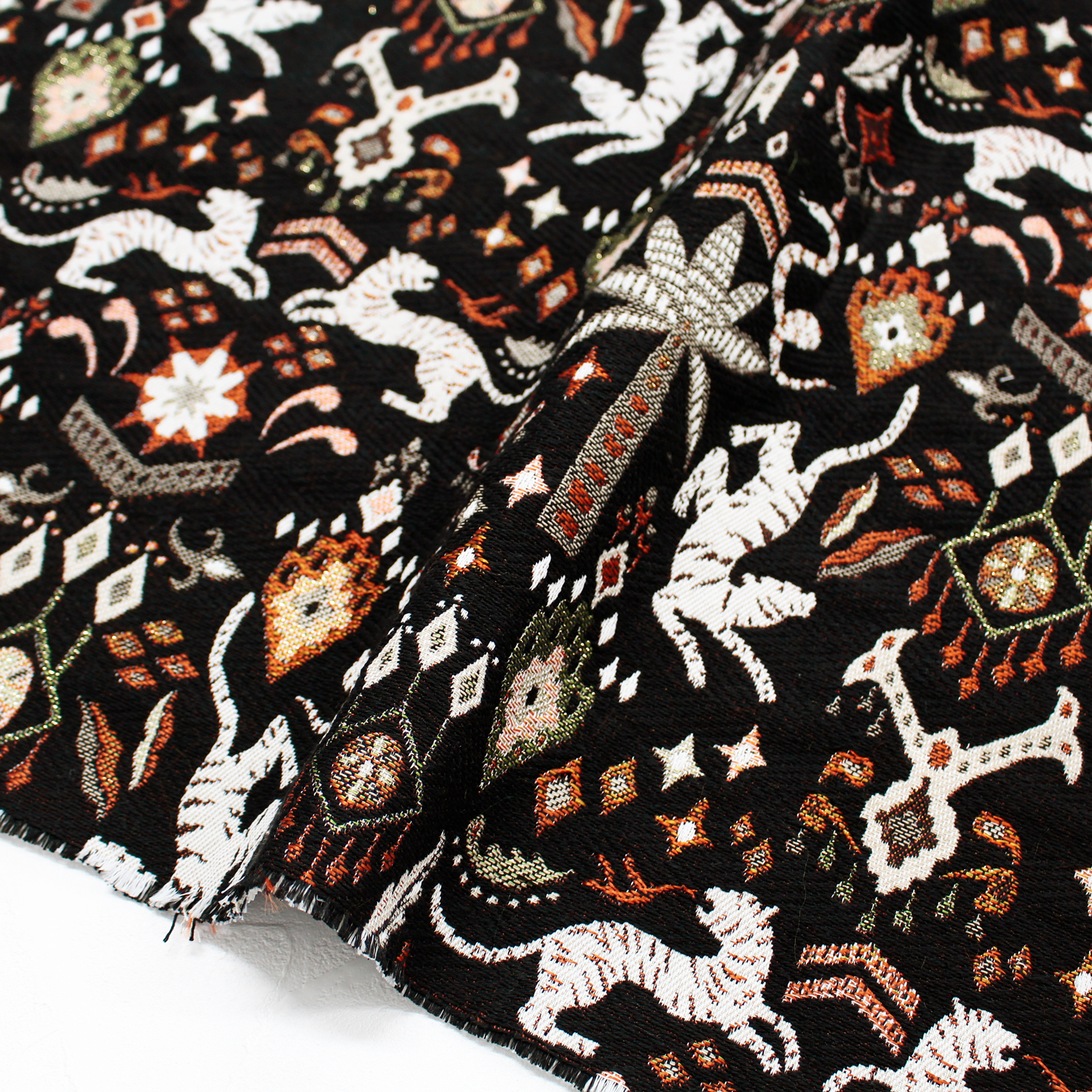 TIBET-N-50 Jacquard SAFECO from france width 140cm 50cm/unit　(sheet)