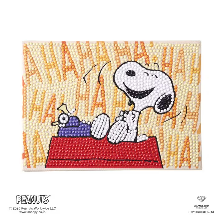DF2L-SN005 ダイヤモンドフィックス スヌーピー HAHAHA ビーズキット (箱)