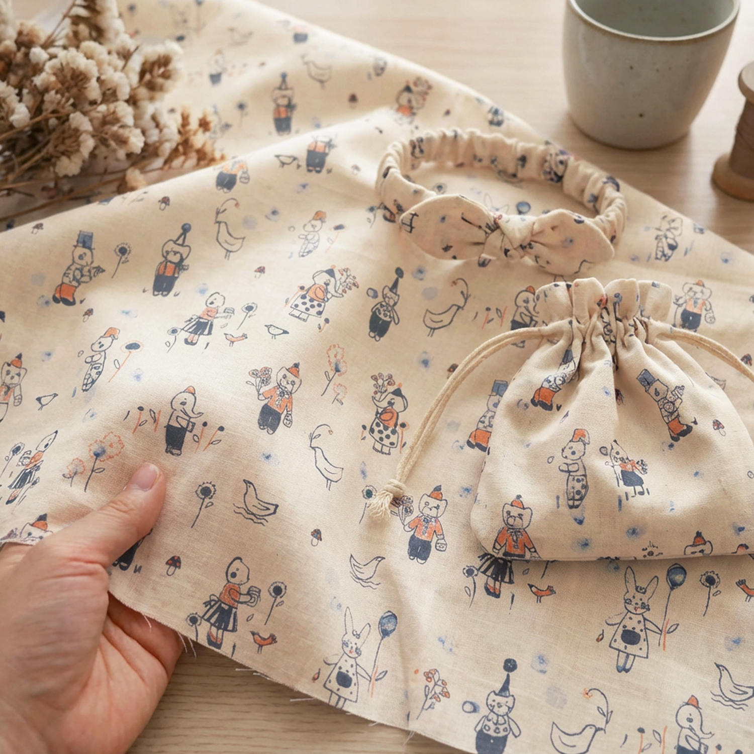 ■MEB-8R-A6 MAISON,bornne BENEBENE ローン 巾約138cm 原反約8m (巻)