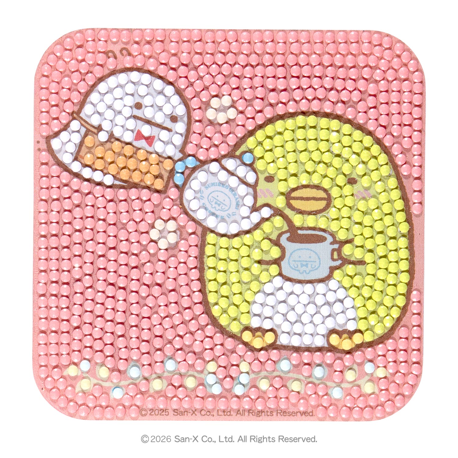 ■[On order/not returnable] DFCS-SK006 Diamond Fix Sumikko Gurashi Coaster Cafe Sumikko Penguin? 3-box set (set)