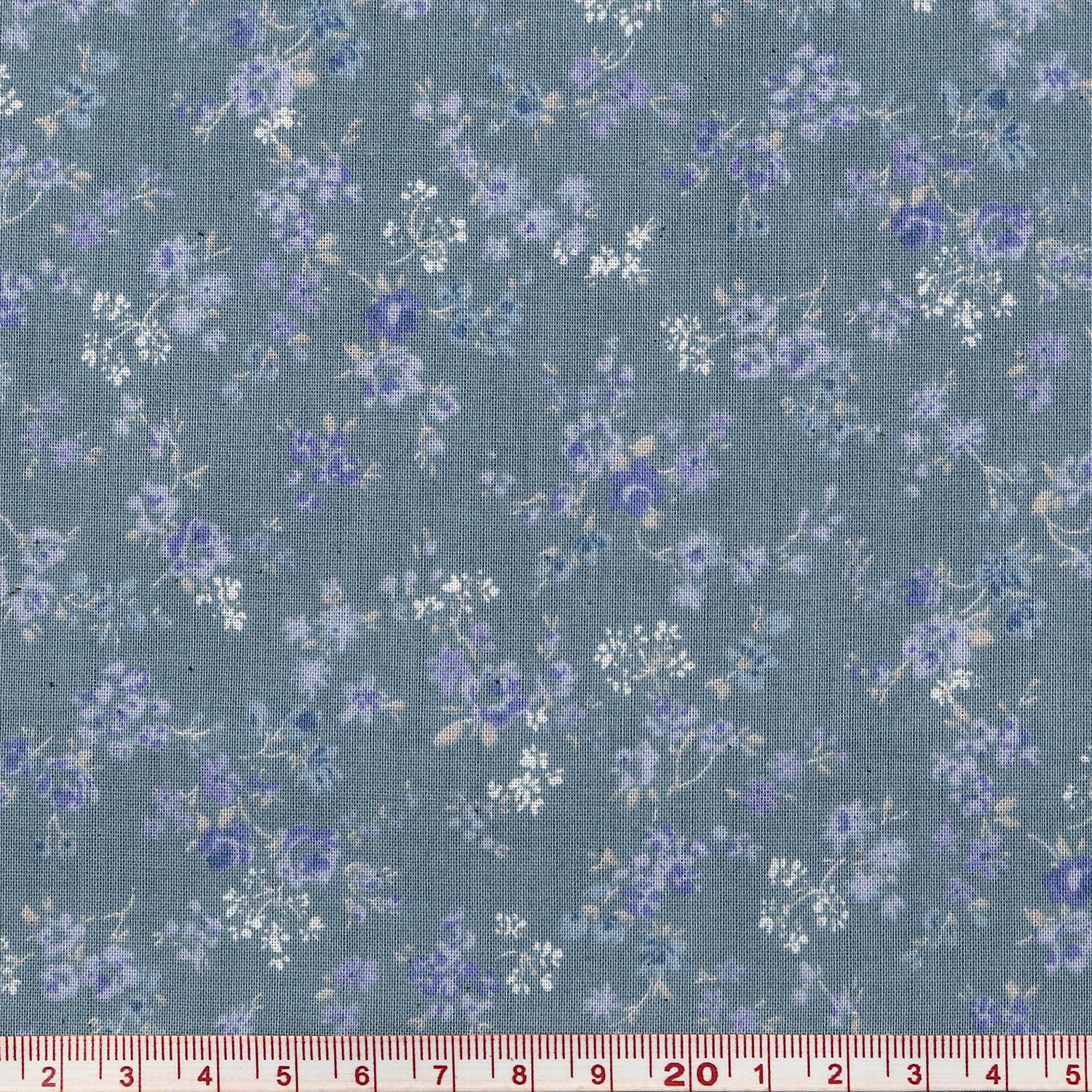 【WEB限定・原反特価】■B850623-1花柄 未晒コットン 原反 （巻）