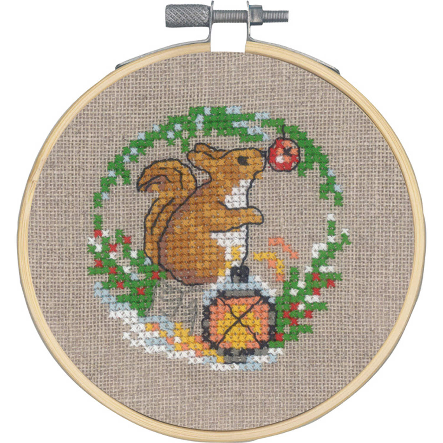 PMN13-1280 PERMIN Embroidery Kit Squirrel (個)