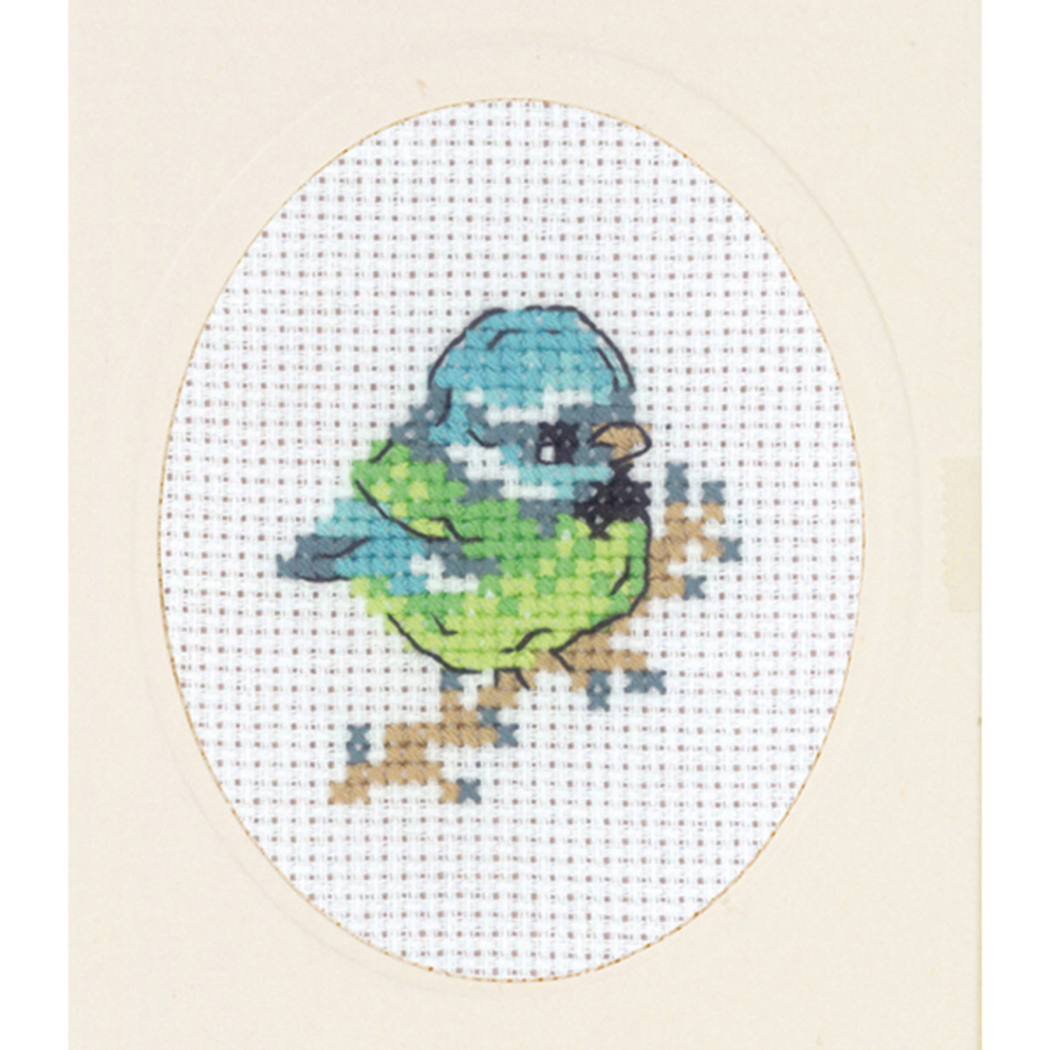 PMN17-4466 PERMIN 刺しゅうキット Blue tit (個)