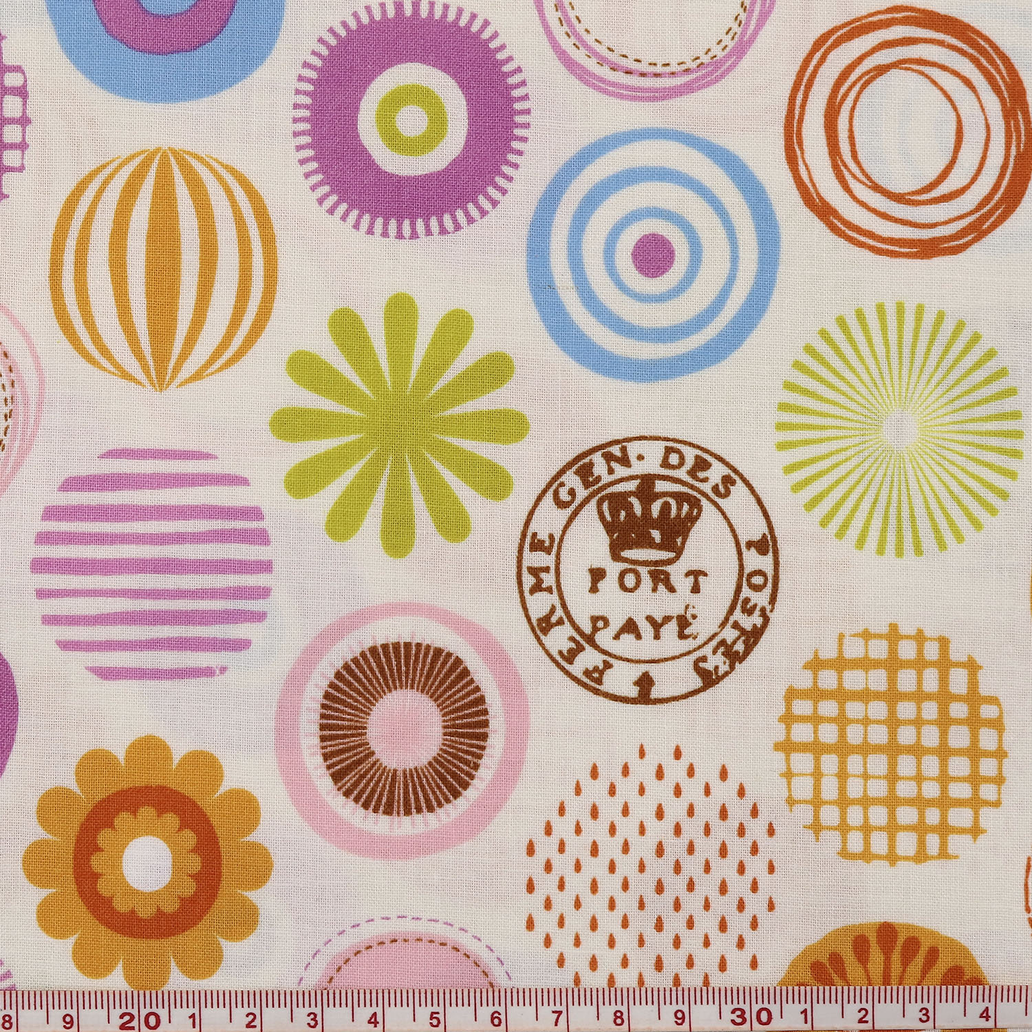 [Web Shop Limited]■USA2609-11 USA print imported fabric, roll (roll)