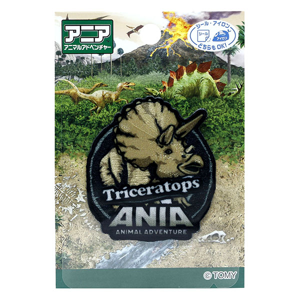 Tom700 Tom 11 C トミカ Ania アニマルアドベンチャー トリケラトプス アイロン シール両用 ワッペン 枚 Nippon Chuko Online Tom700 Tom 11 C トミカ Ania アニマルアドベンチャー トリケラトプス アイロン シール両用 ワッペン 枚 Nippon Chuko Online