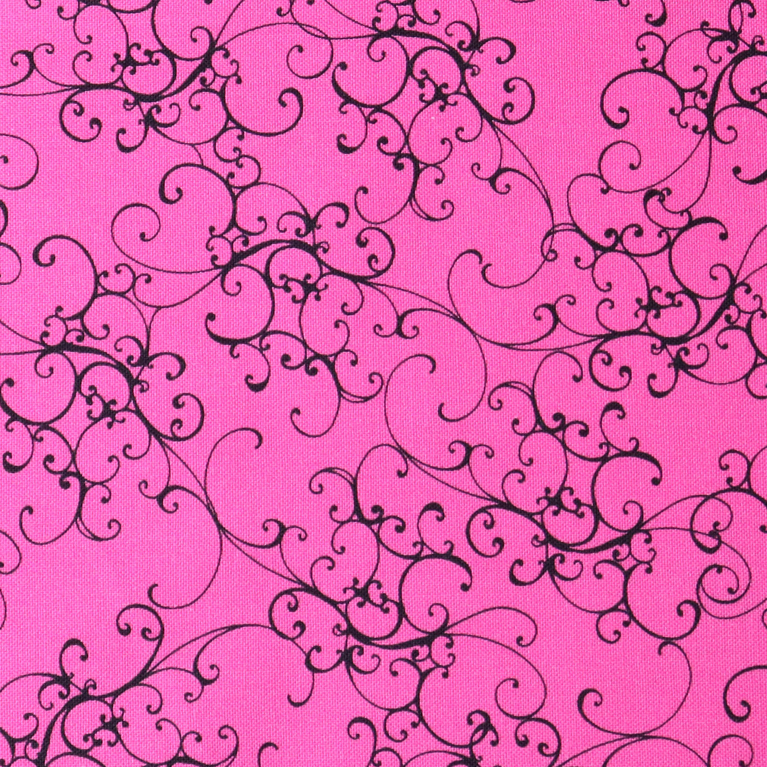 【0403再入荷】LORA692-484  Loralie Designs Elegant Pattern Pink エレガント柄　ピンク 巾約110cm×1m単位 (m)