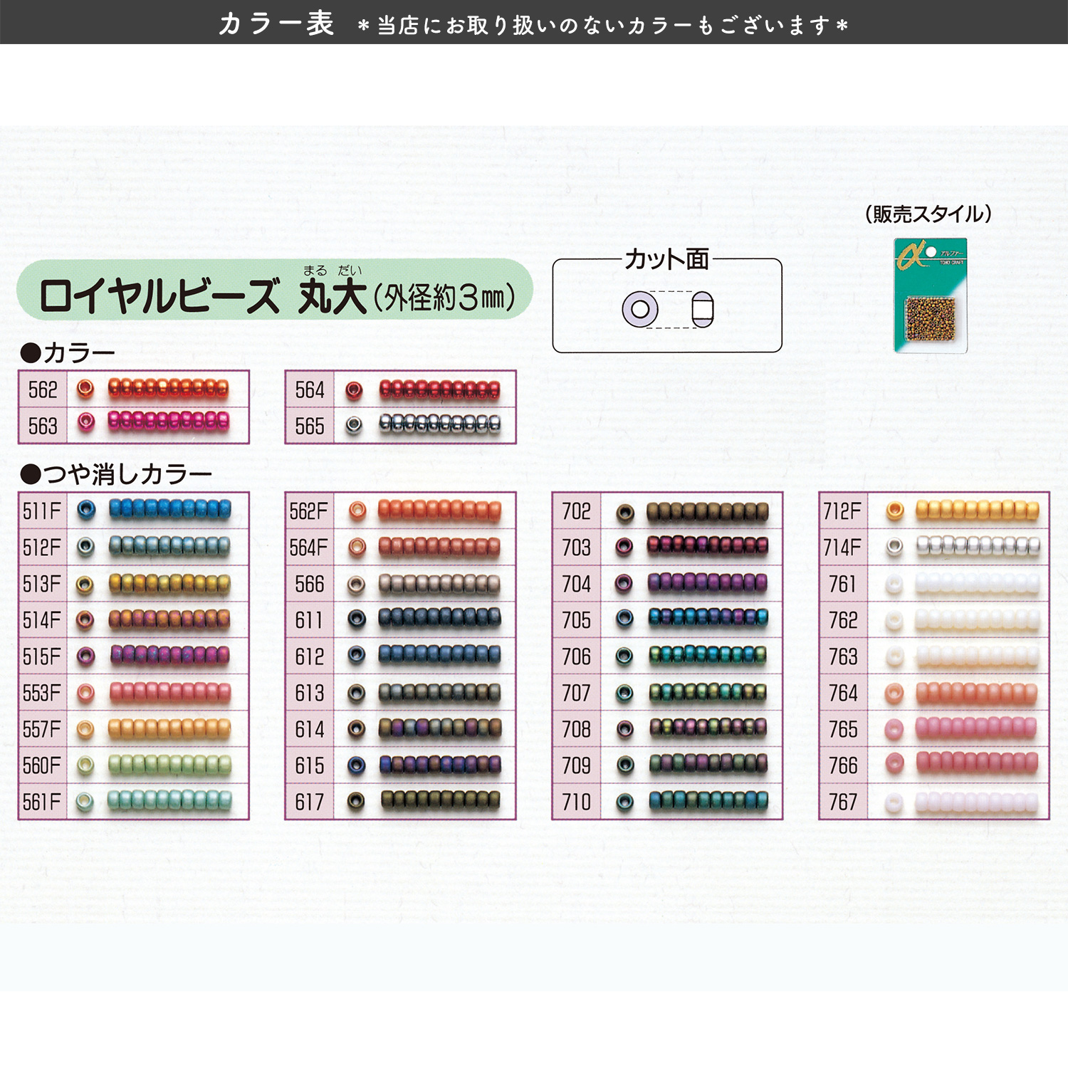 MLB-BA バラビーズ 丸大 約7g [No.1～261] (枚) 5
