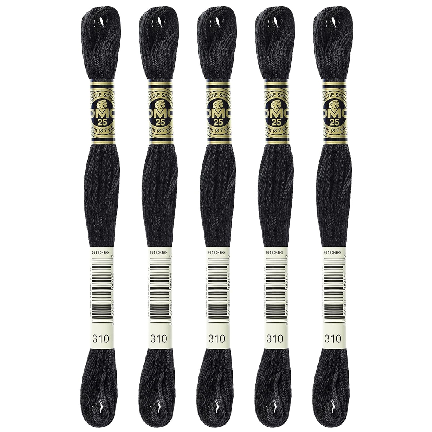 DMC25番刺しゅう糸 310