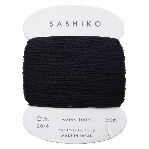 ダルマ 刺し子糸 合太 カード巻