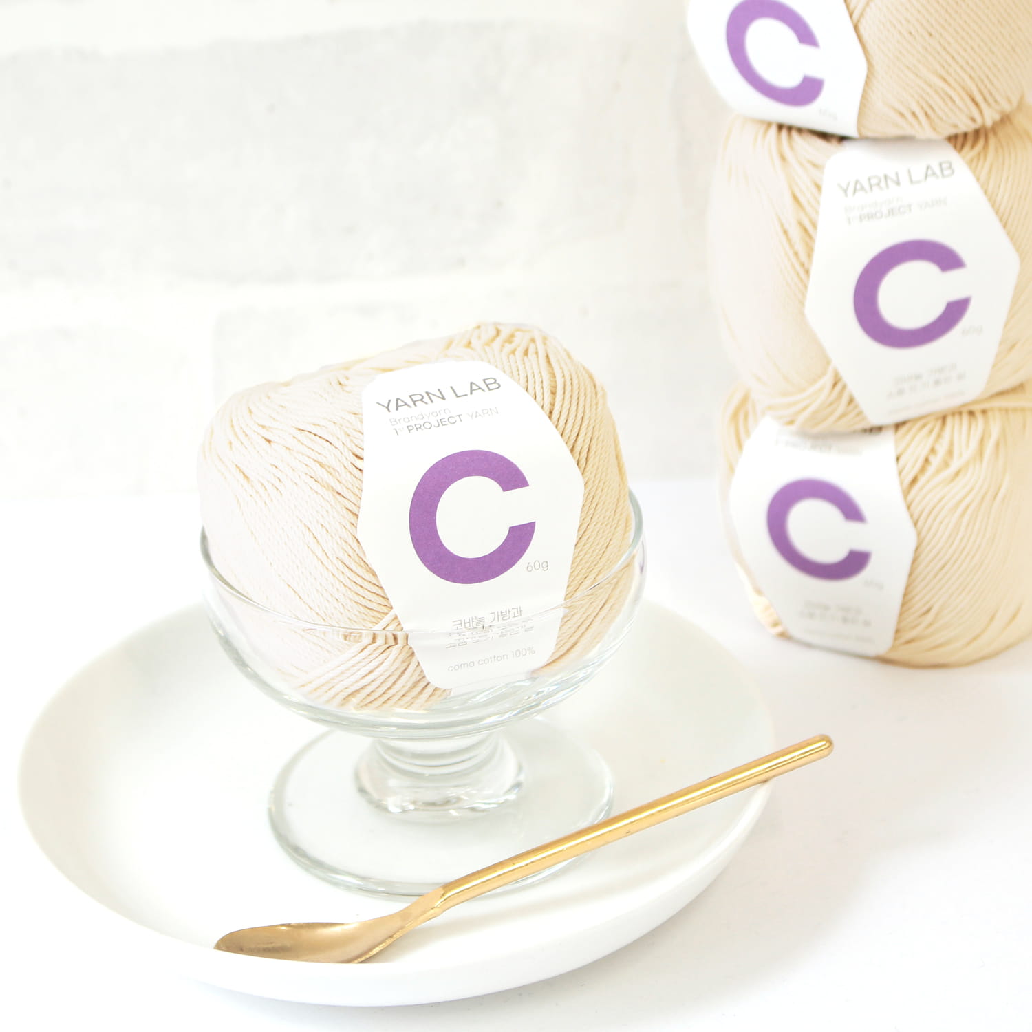 韓国コットン編み糸 Cookie Cotton