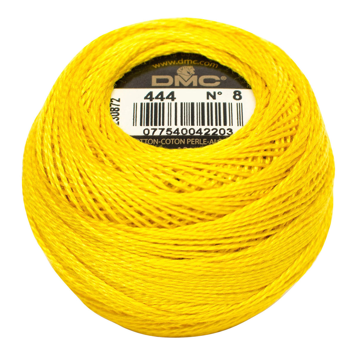DMC Embroidery Thread #8 (pcs) Color Code: 444